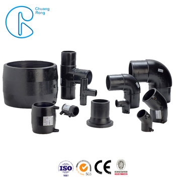 China Butt Welded and Socket Fusion PE100 HDPE Pipe Fitting